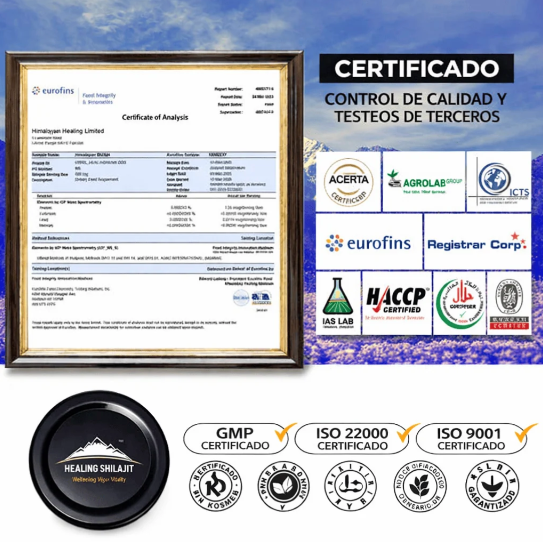 SHILAJIT™ – Energía, Libido y Vitalidad sin Químicos (100g)