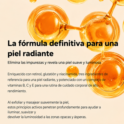 Veilosy Peel Shot - Spray exfoliante corporal con ácido kójico y cúrcuma