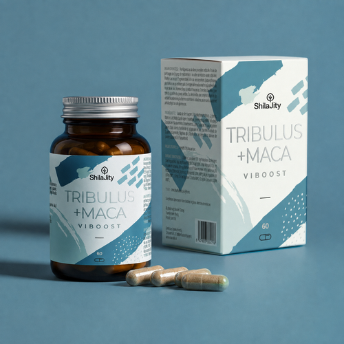 Suplemento para la Testosterona con Zinc Viboost Tribulus + Maca