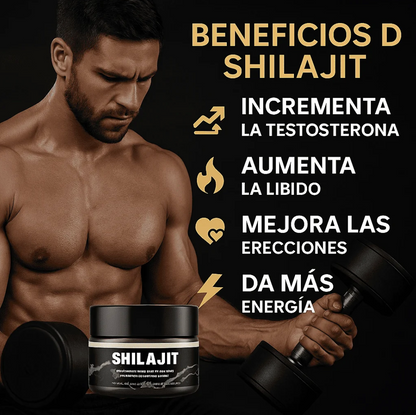 SHILAJIT™ – Energía, Libido y Vitalidad sin Químicos (100g)